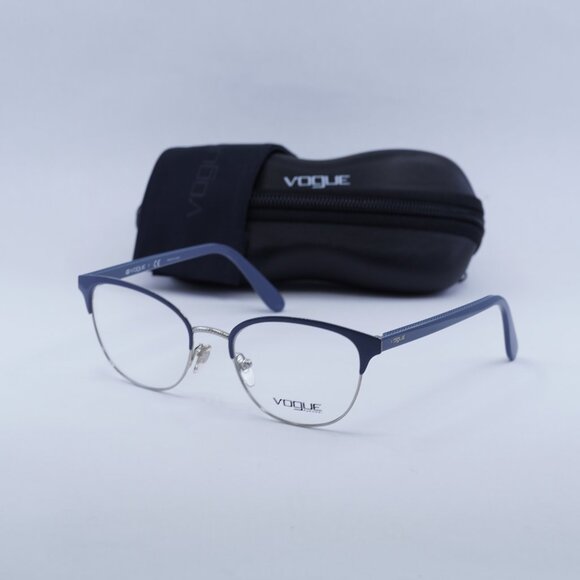 🕶️ New Vogue VO4088 5082 Eyeglasses - Blue/Silver Frame 50mm